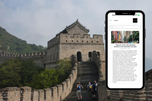 Mapa Turístico de China