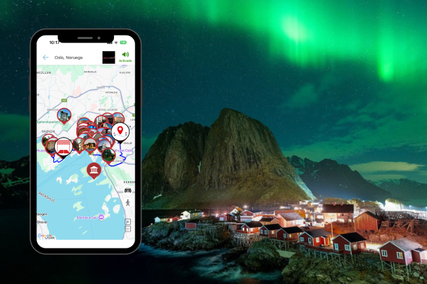 Mapa Turístico de Noruega