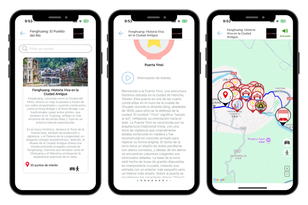 Tourist Road Guides Fenghuang