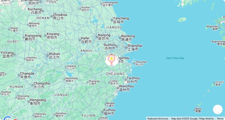 Mapa turístico con los principales puntos de interés de Ruta Oeste de Hangzhou: museos, monumentos, rutas y atracciones destacadas.